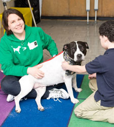 Emily Meyer, Volunteer Pet Therapist