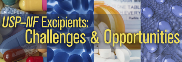 Challenges and Opportunities in Updating USP-NF Excipients